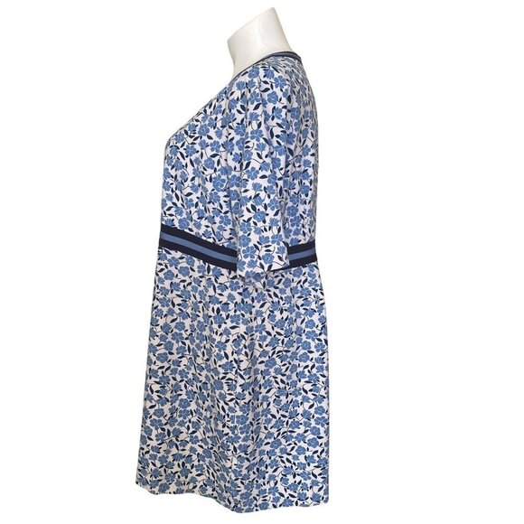 Draper James Blue Floral Dress - Picture 6 of 10